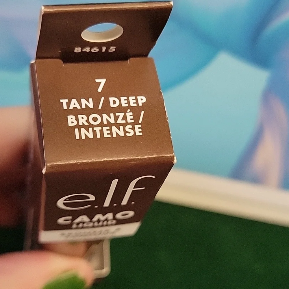 Elf Camo Liquid Bronzer & Contour High Pigment 4ml New - 7 Tan/Deep